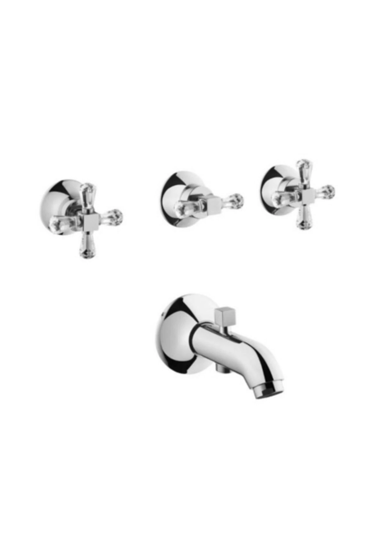 A41668 Juno Swarovskı Ankastre Banyo Bataryası El Dusu Cıkıslı