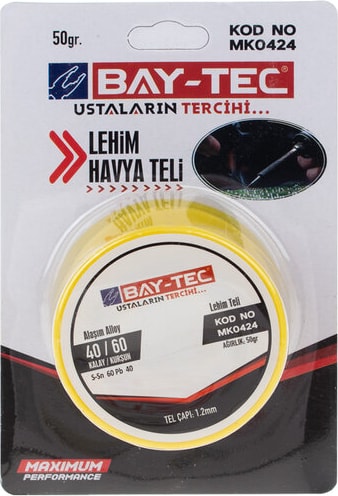 Bay-Tec Mk0424 50gr Lehim Teli