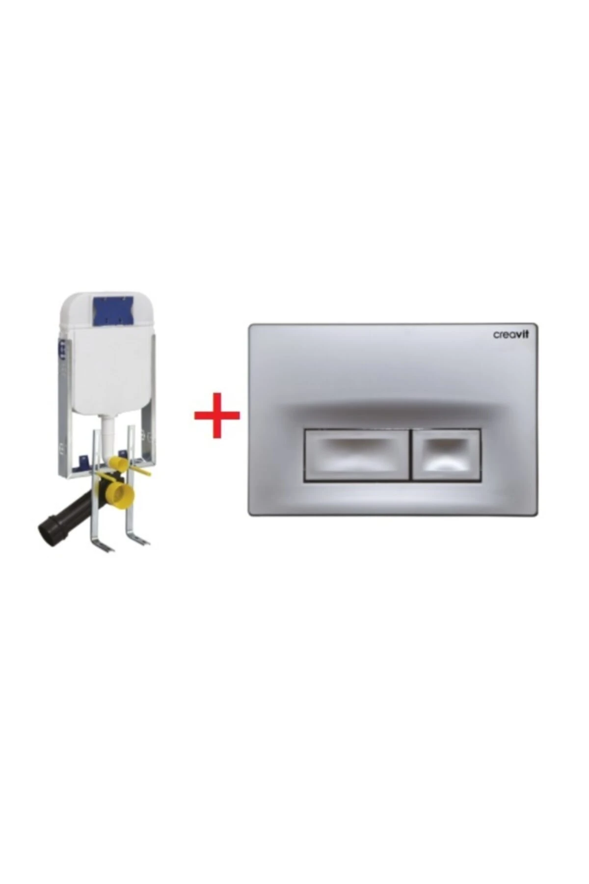 2'li Gömme Rezervuar Seti 8 Cm Gr5001+gp3002