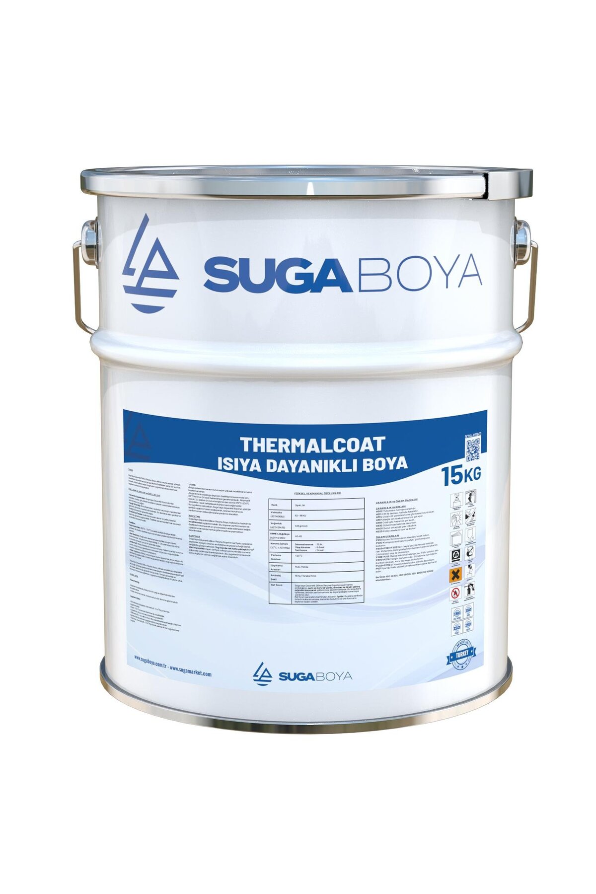 THERMALCOAT 15 KG Isıya Dayanıklı Boya 550⁰C-700⁰C