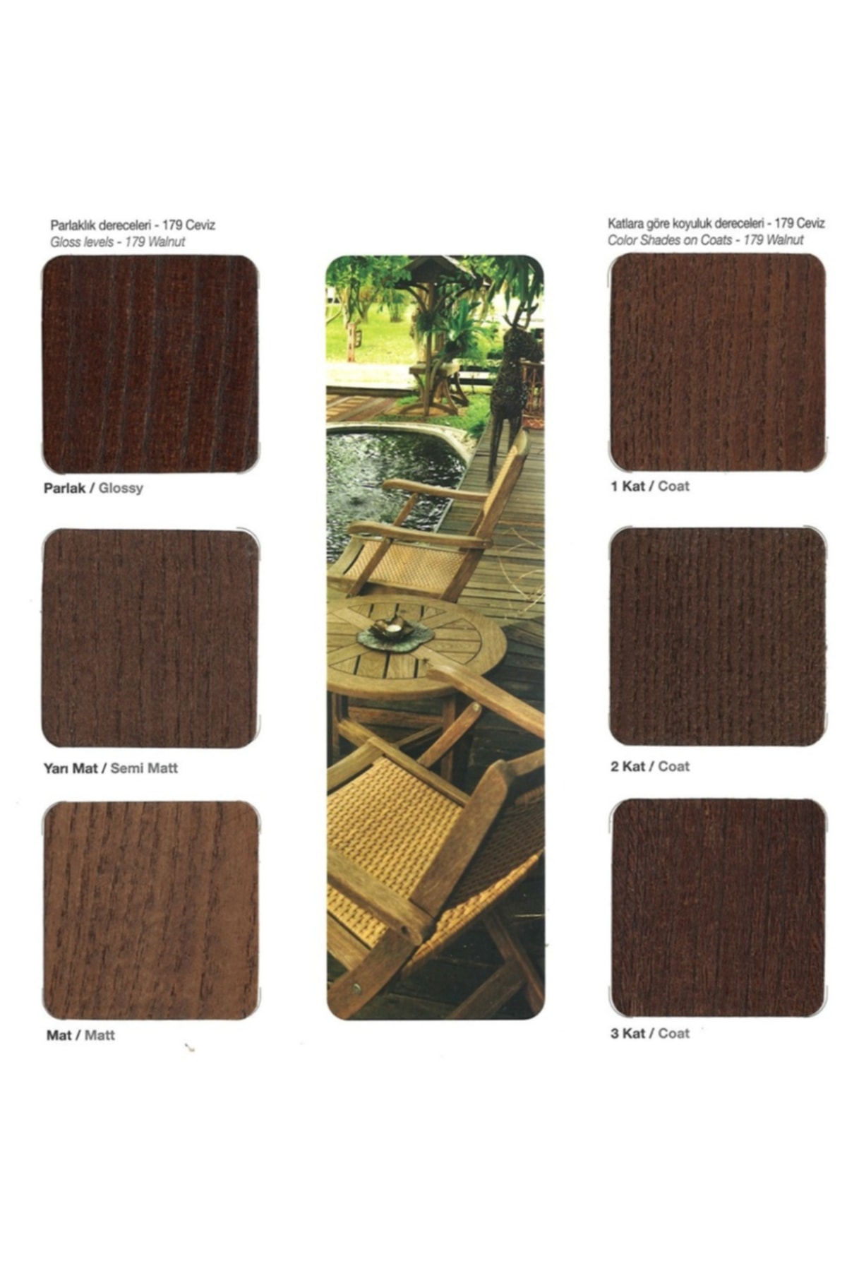 Politex Mat Dekoratif Vernik Maun