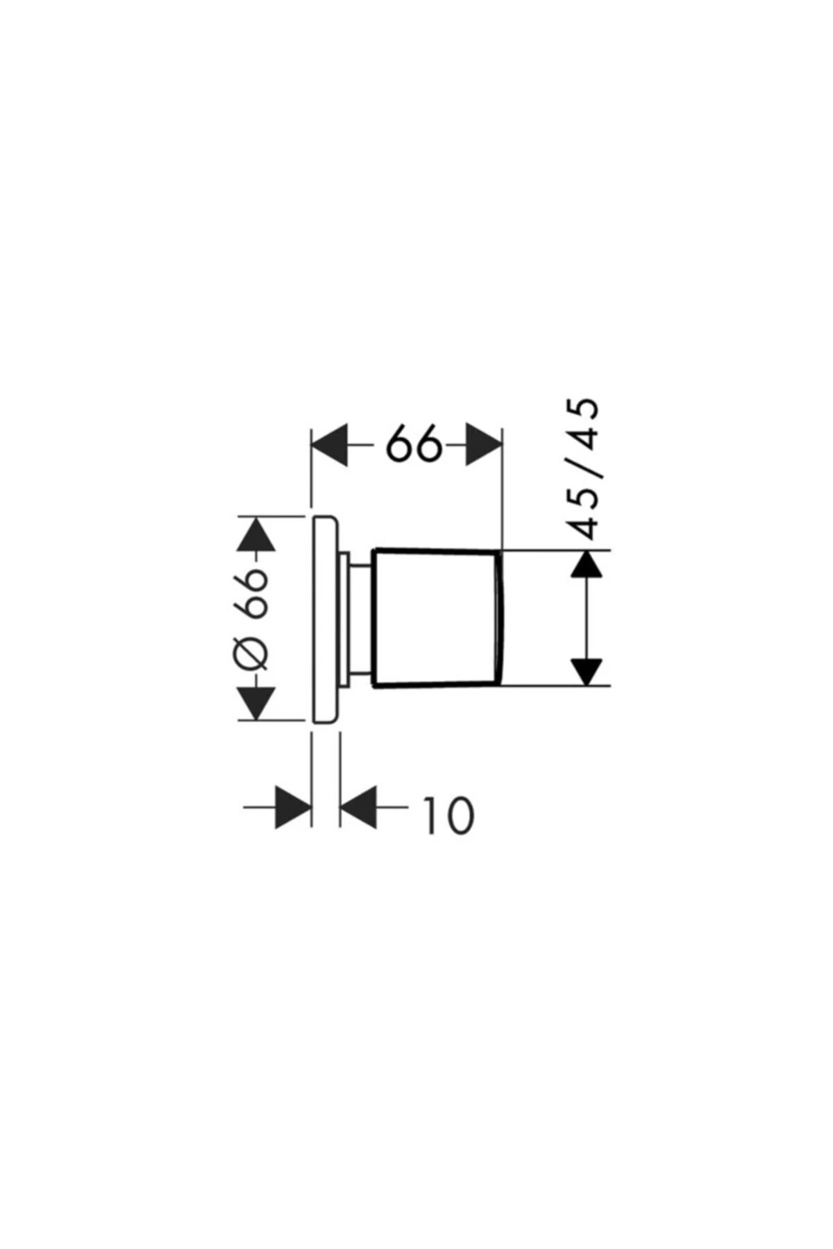 Metris Ankastre Stop Valf (SIVA ÜSTÜ GRUBU)