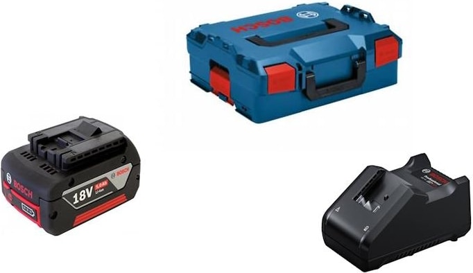 BOSCH Gba 18V 1X5AH + Gal 18V-40 + L-Box