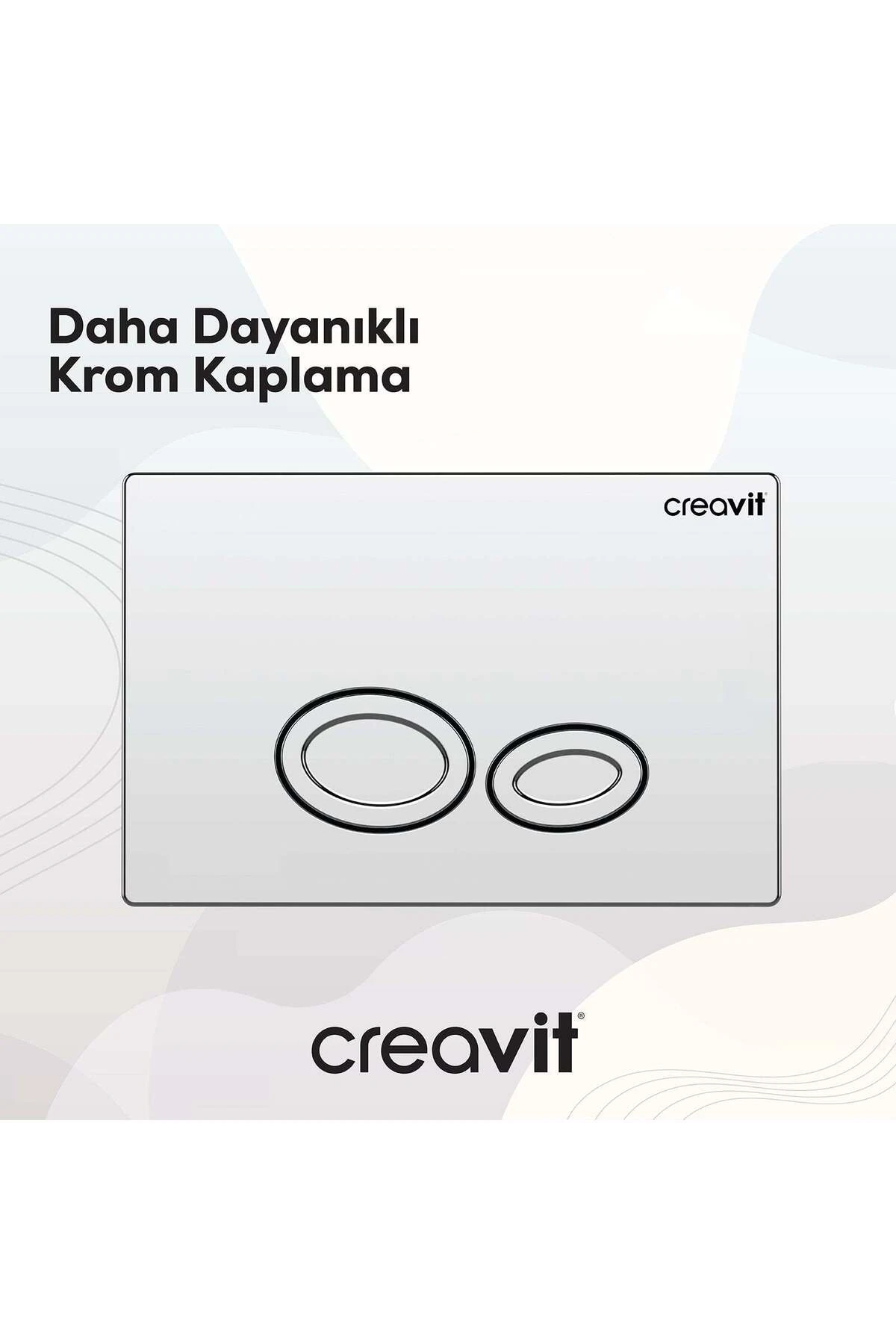 Drop Parlak Krom Kaplama Kumanda Paneli