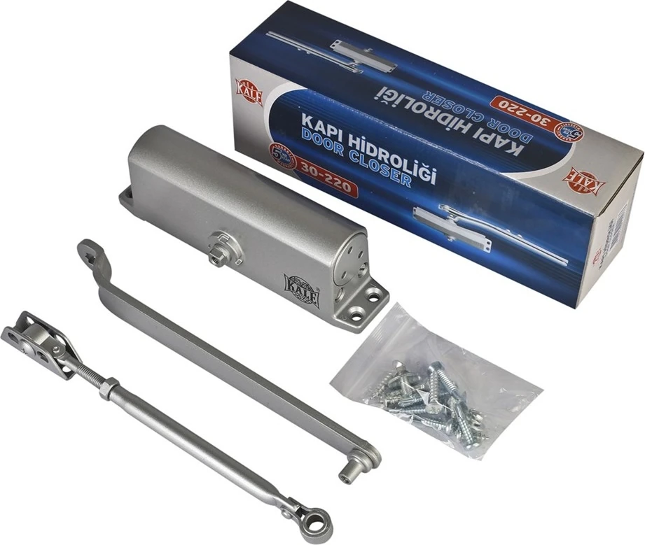 KD002/20-002 Kapı Hidroliği 3 No Gümüş