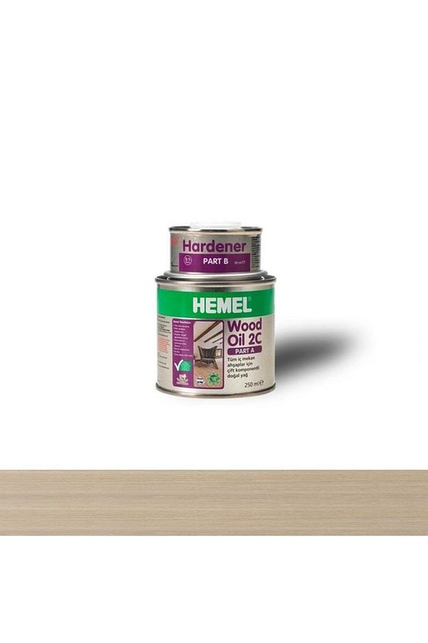 15749 Wood Oil 2c Ahşap Için Doğal Yağ 300 ml Chalk White