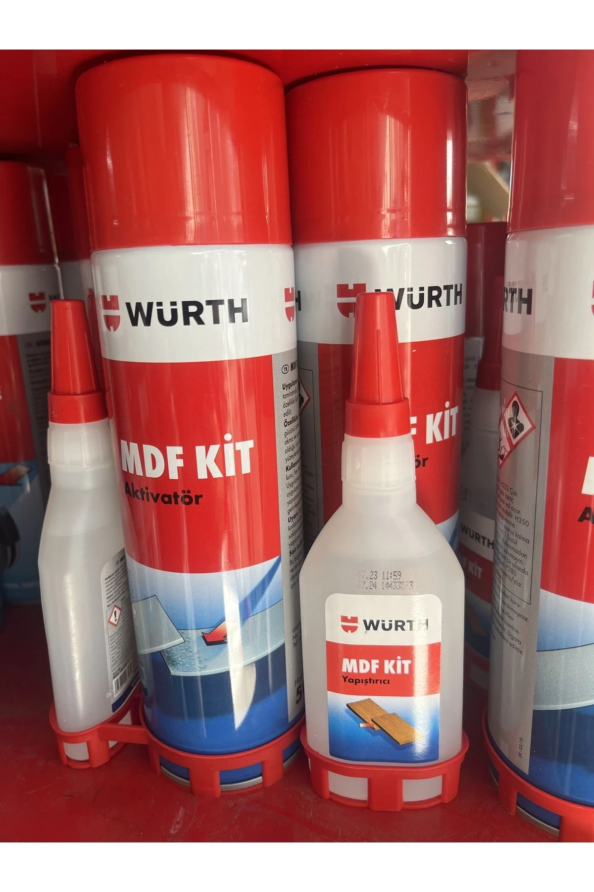 Wurt  Mdf Kit Aktivatör Hızlı Yapıştırıcı 100 ml 500 ml