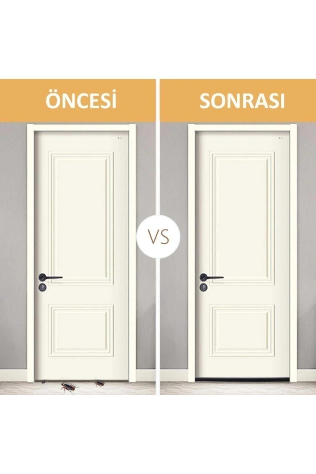 3 Adet Kapı Altı Rüzgar Soğuk Önleyici Çift Taraflı Ayarlanabilir Isı Yalıtım Izolasyon Malzemesi Sa