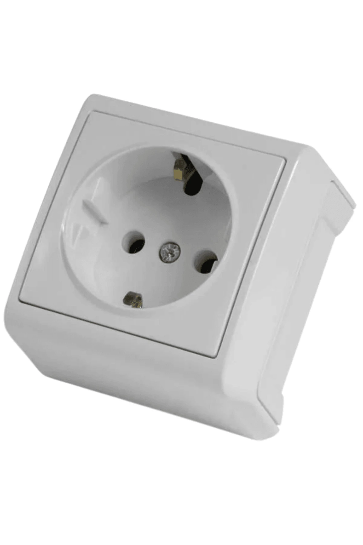 Viko Vera Sıva Üstü Topraklı Priz Beyaz (Çerçeveli) 90681008 (4 Adet)