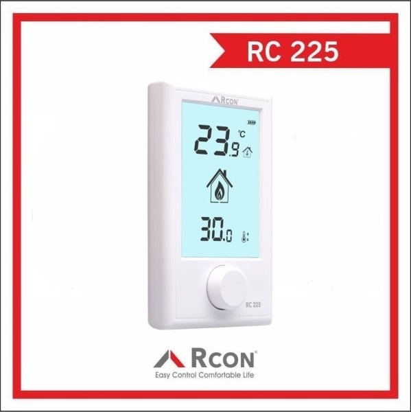 RC225 Kabloludijital Oda Termostatı