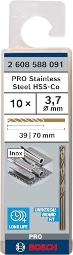 BOSCH Storemax 2 608 588 091 - Metal Co Matkap, Dın 338 3,7 x 39 x 70 mm (Paket 10)