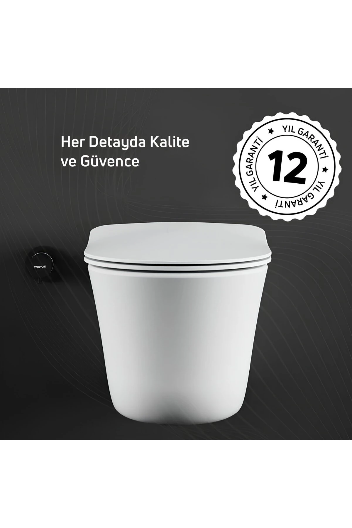 Nora Vortex Beyaz Asma Klozet NO323, Nora Duck Duroplast Yavaş Kapak