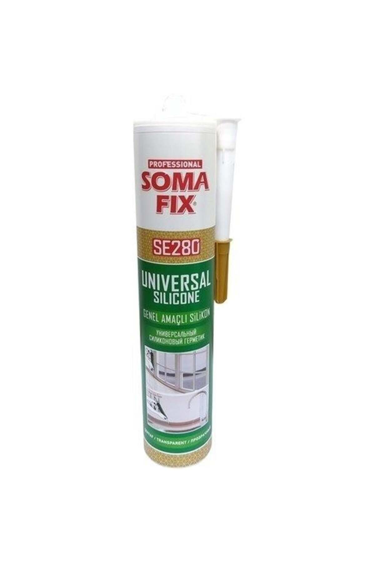 SOMAFİX UNİVERSAL ŞEFAF SİLİKON 280 GR