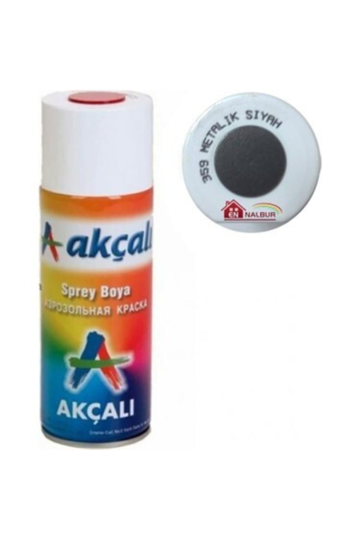 Ünlüsoy Boya / 359 Metalik Siyah Sprey Boya