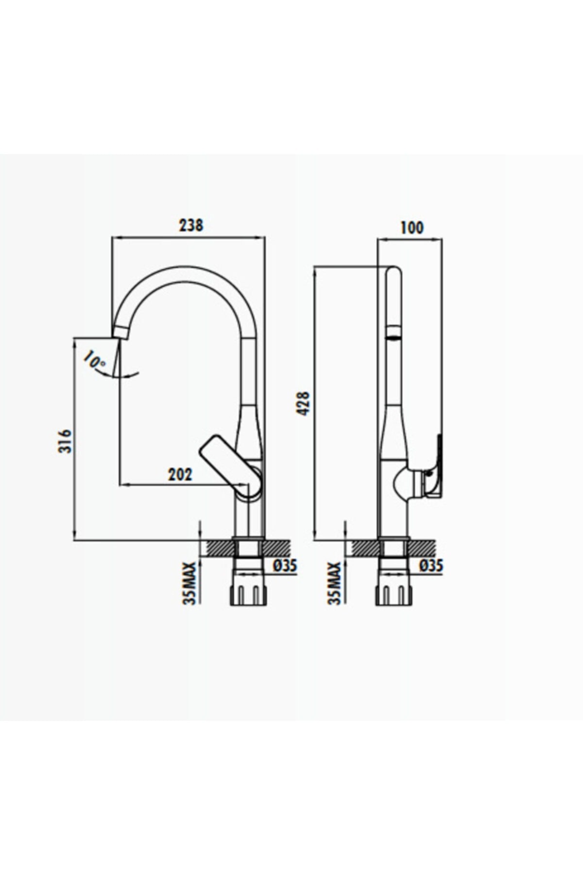 Fy8500 Faye Mutfak Bataryası