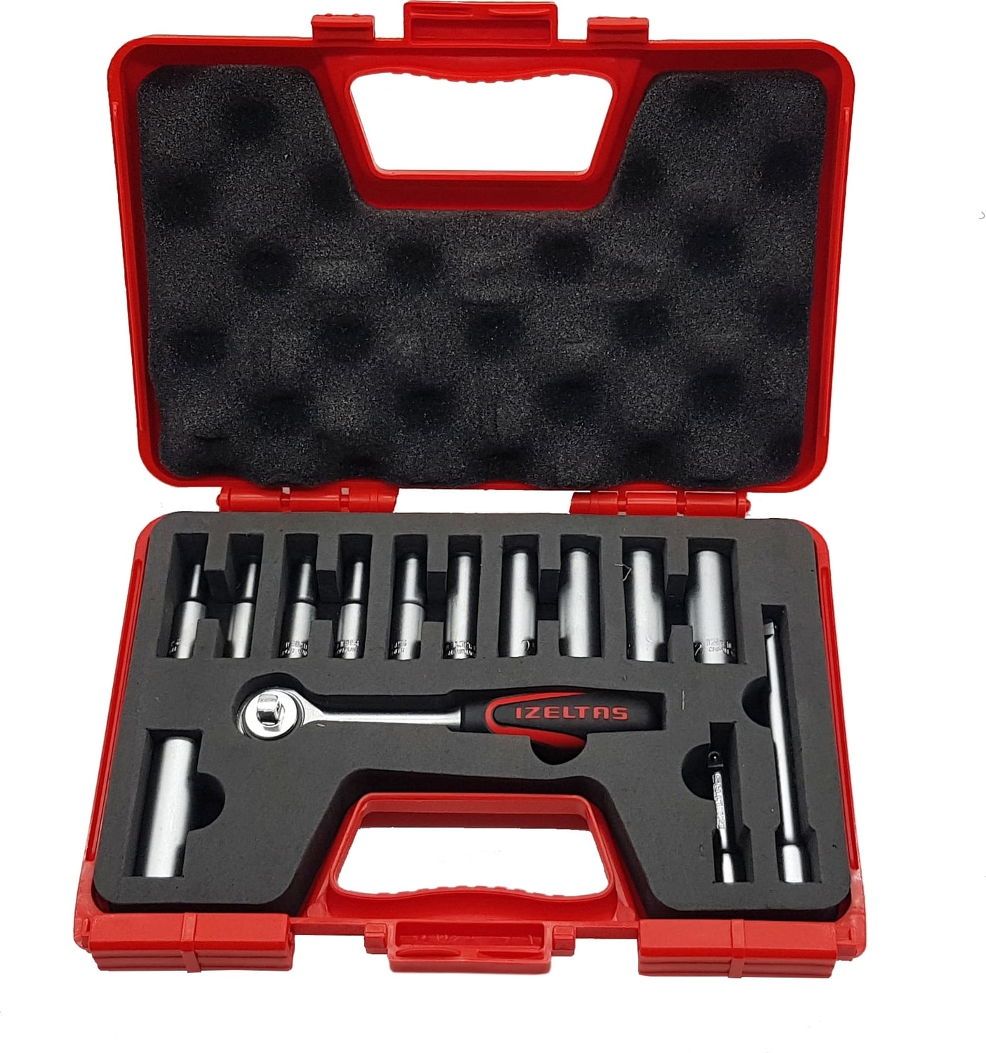 Izeltaş 14'lü Derin Lokma Takımı 1/4" Inç