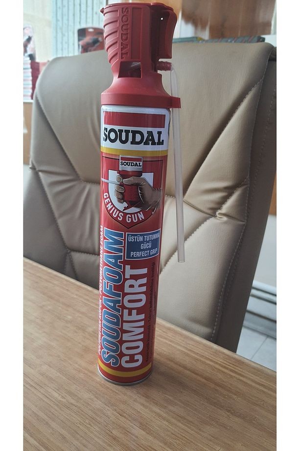 Soudafoam Comfort Üstün Yapıştırma Gücüne Sahip Poliüretan Montaj Köpüğü 750 ml (12 Adet)