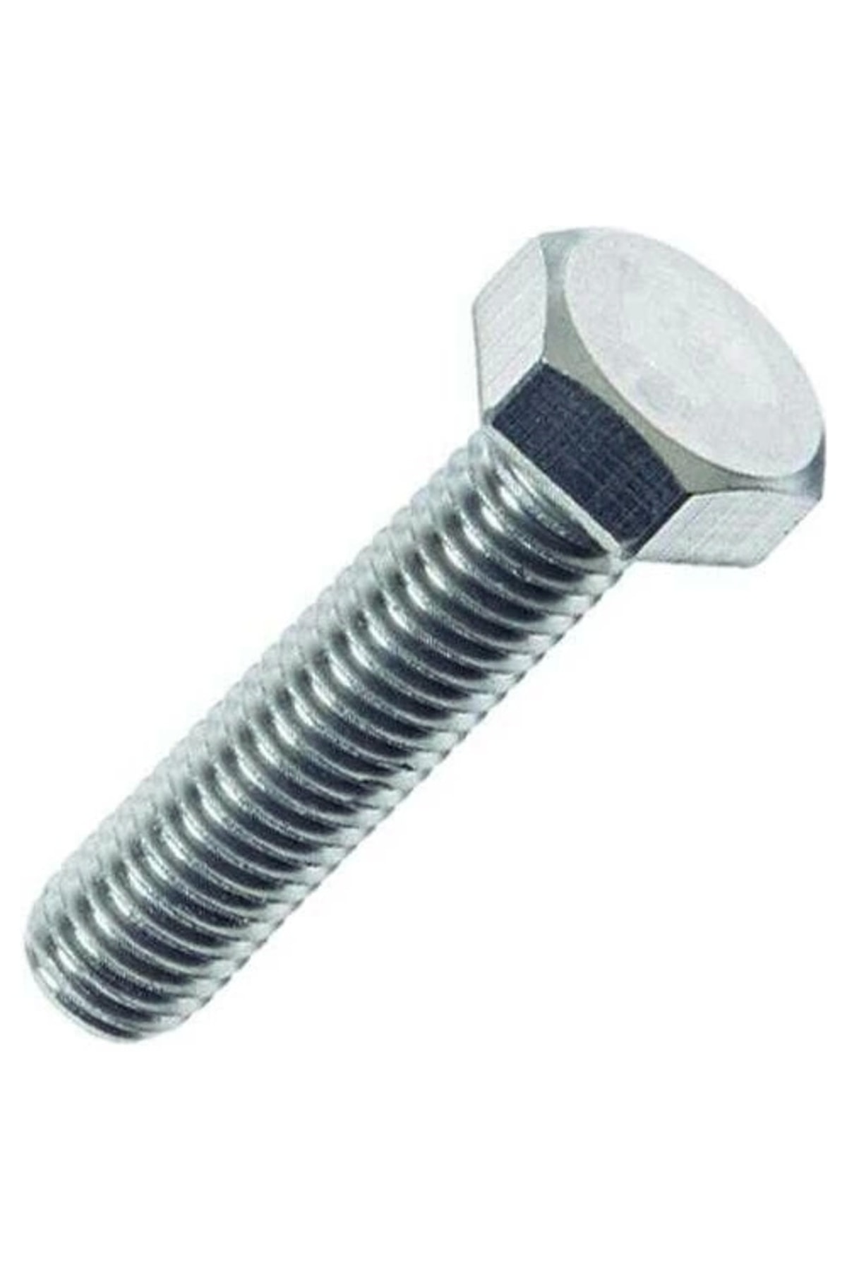 DIN933 M10*100 Mm Galv. Kaplamalı Cıvata 50 Adet