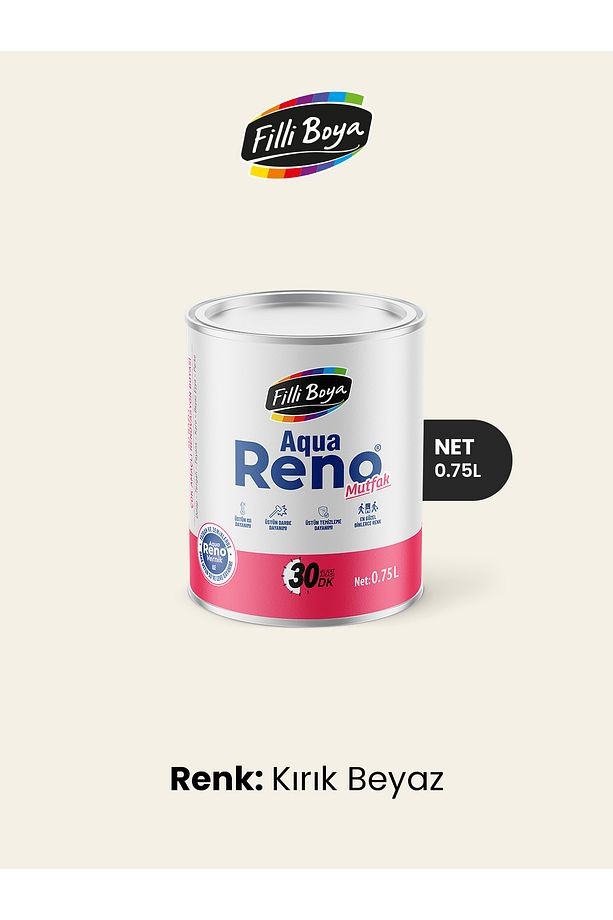 Aqua Reno Mutfak 0.75 Lt Kırık Beyaz