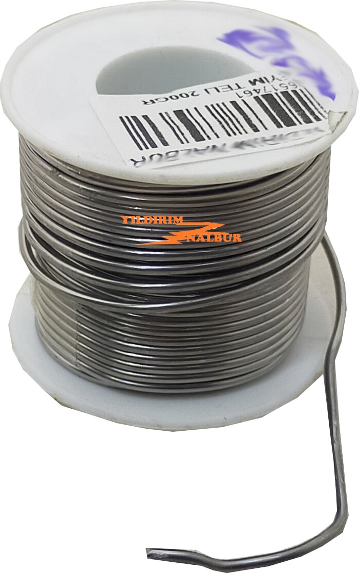 Lehim Teli Kaliteli Leyim 200GR 1.6mm Kalın Havya Kaynak Teli