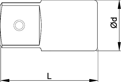 C31-92 3/4’’ Lokma Adaptörü - D:3/4” E:1”