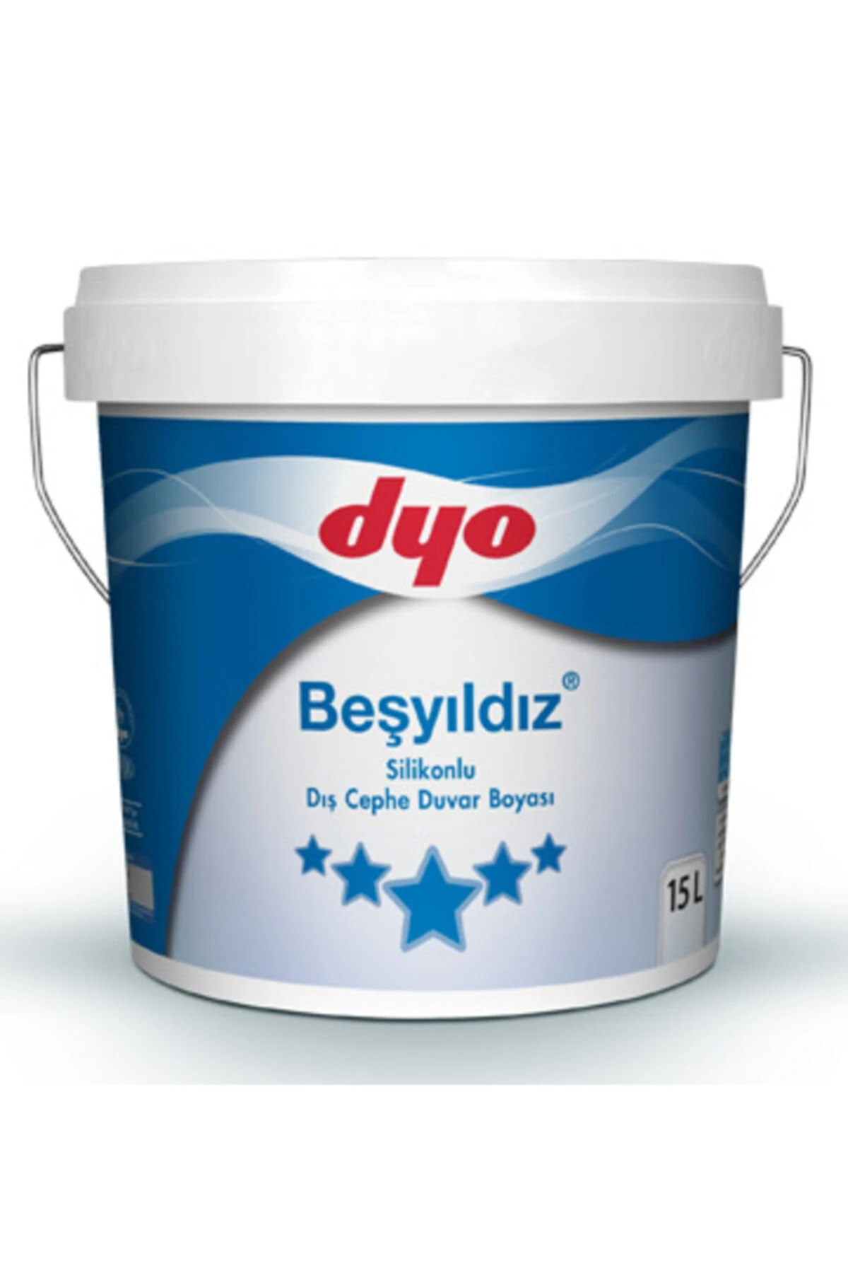 Beşyıldız Silikonlu Dış Cephe Boyası 15 lt (20 kg)