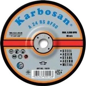 KARBOSAN 115X6.4 Taşlama Taşı 20 Adet