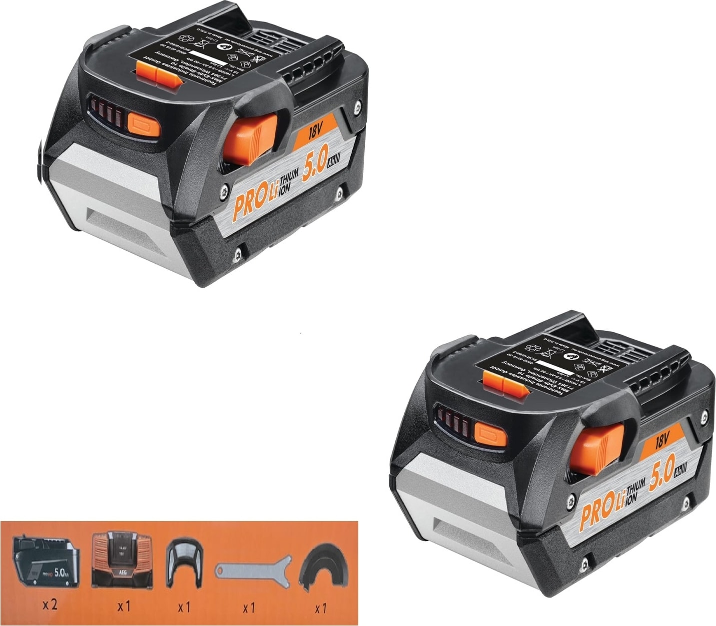 BEWS18-125BLLI-502C Akülü Kömürsüz Avuç Taşlama 18 Volt 5.0 Ah 125 mm