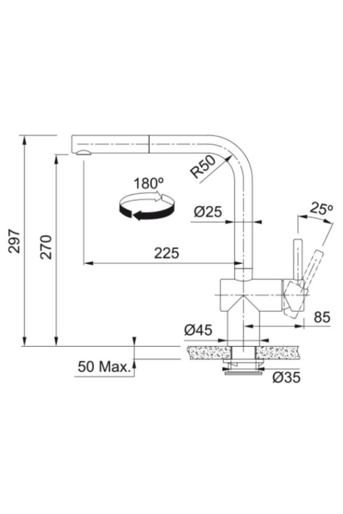 Atlas Neo Sensor Doccia Steel Black