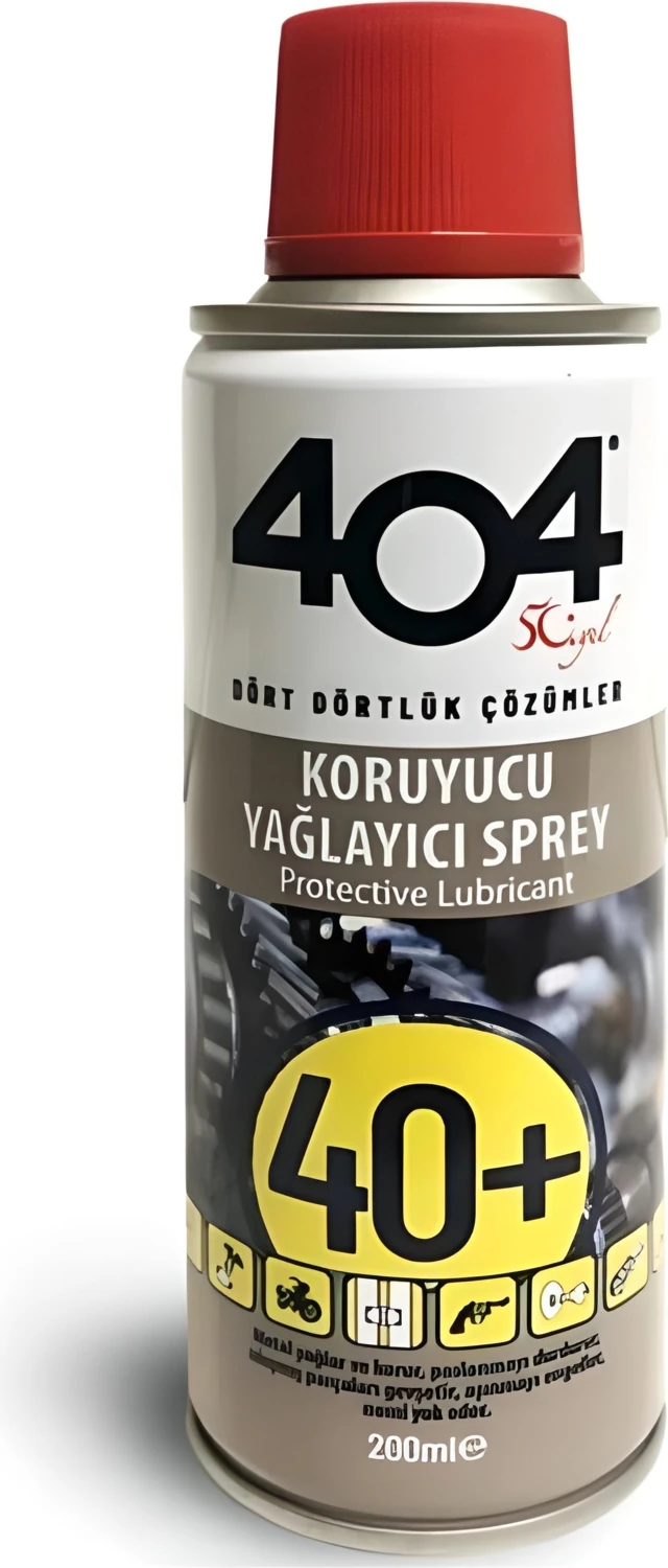 40+ Koruyucu Yağlayıcı Sprey 200 ml