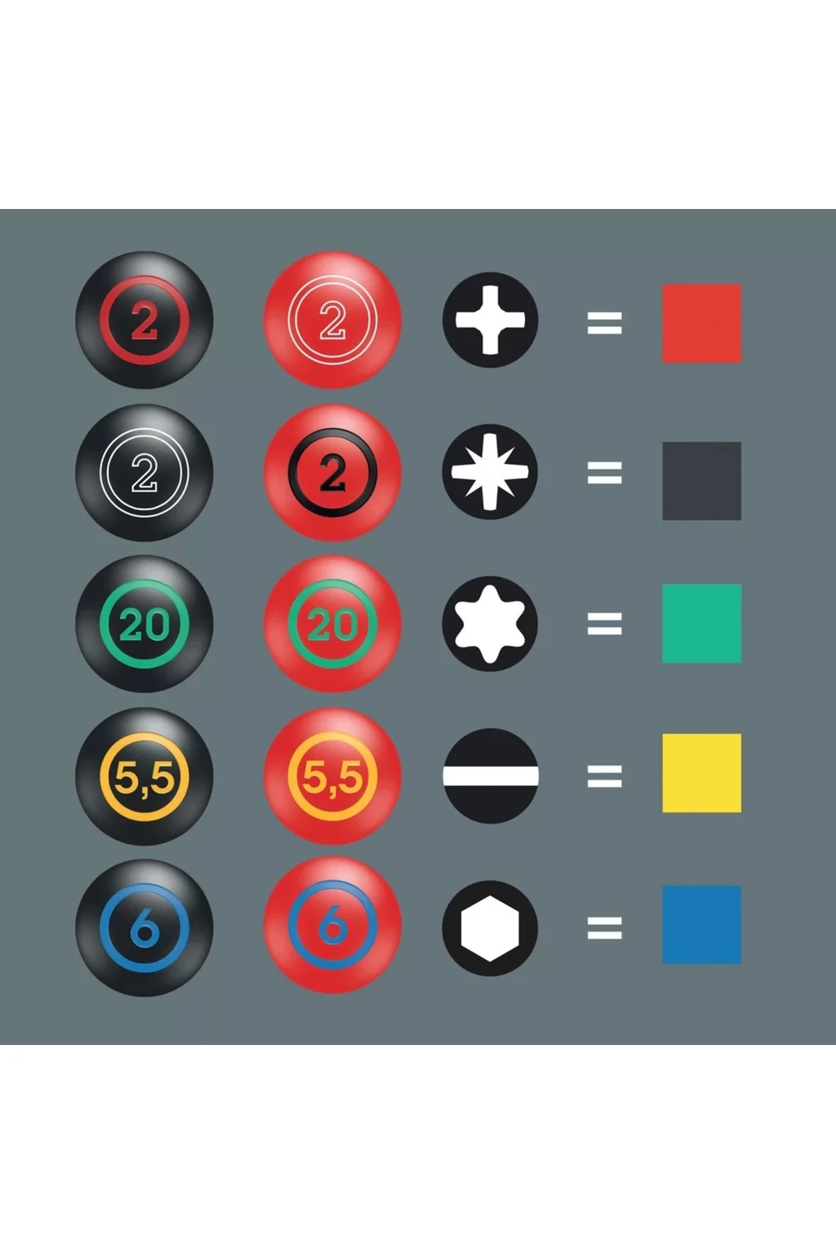 335 Düz 1,2x6x100mm Tornavida 05008061001