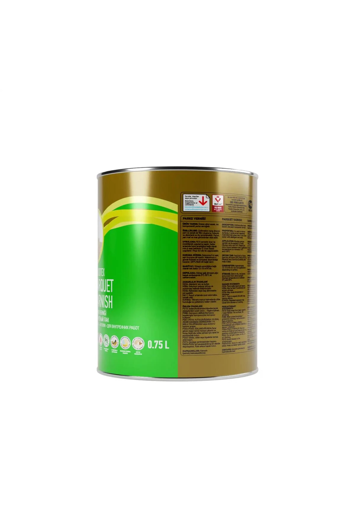 Sentetik Mat Parke Verniği 0.75 L