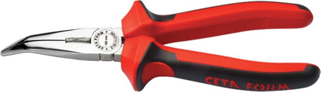 160MM Eğri Kargaburun/parlak Krom-Duotech Sap E16-11-0160