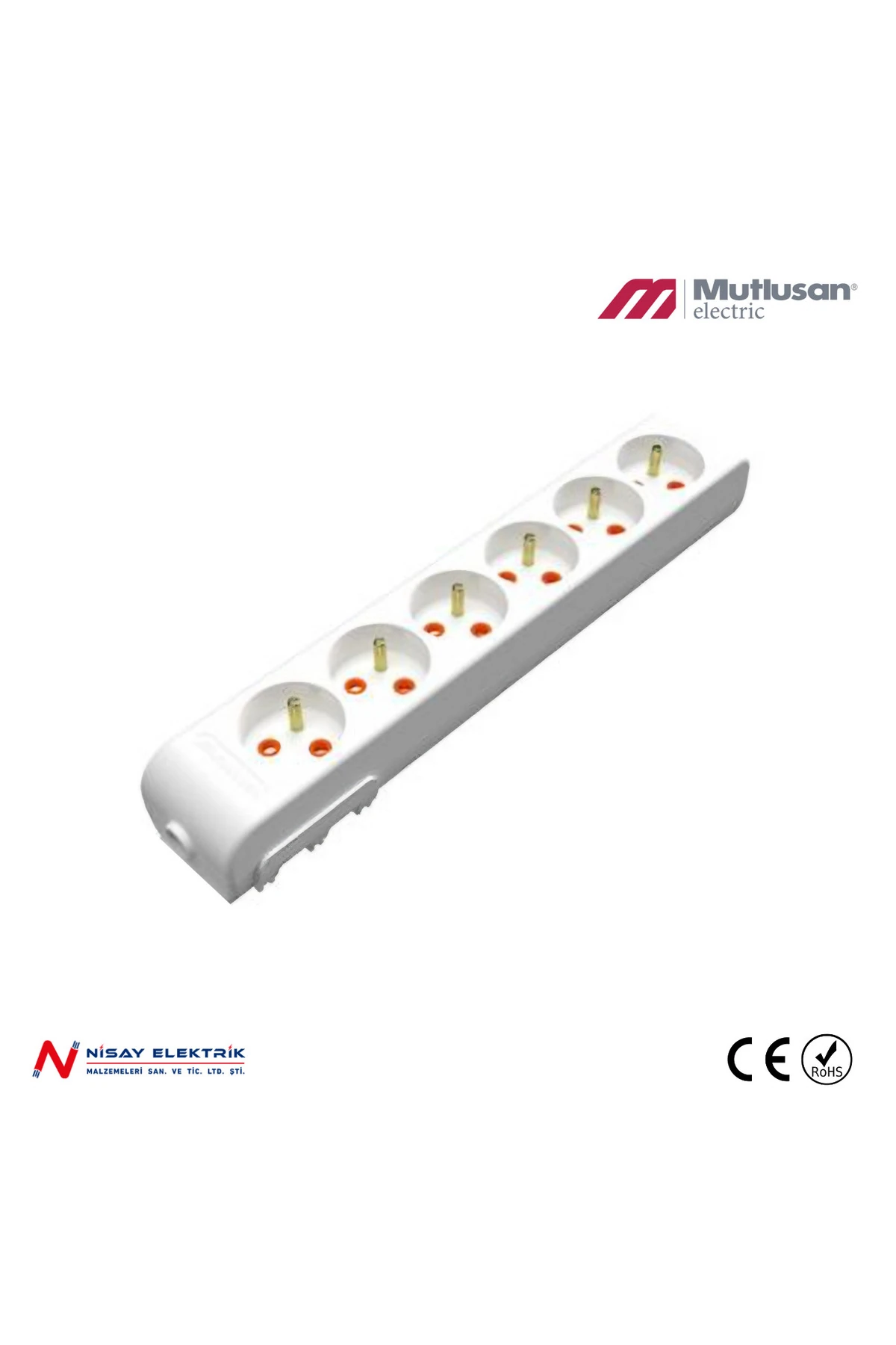 Ri-tech 6'lı Topraklı Grup Priz Kablosuz (KLEMENSLİ)