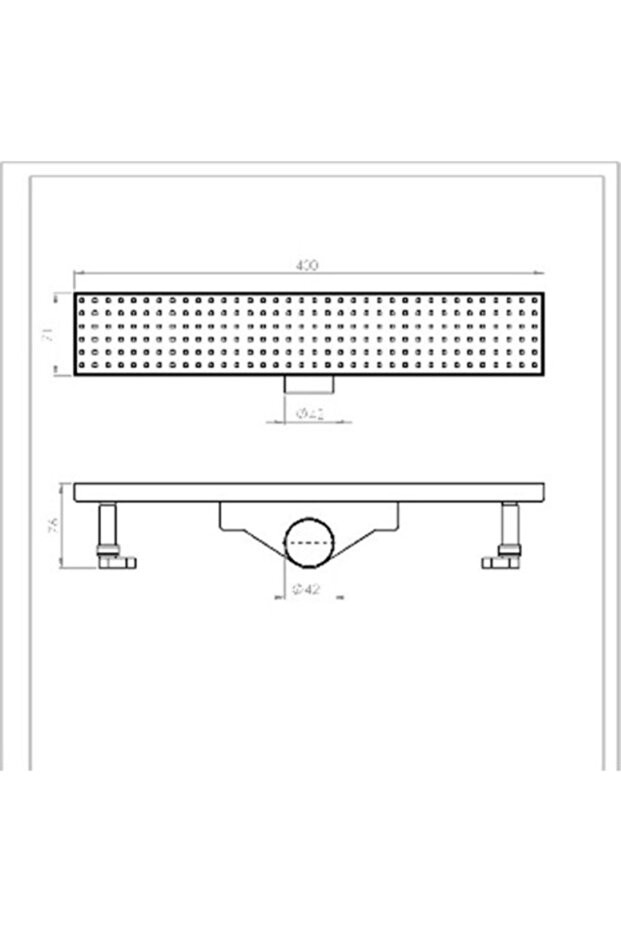 Duş Kanalı 40 Cm 93764