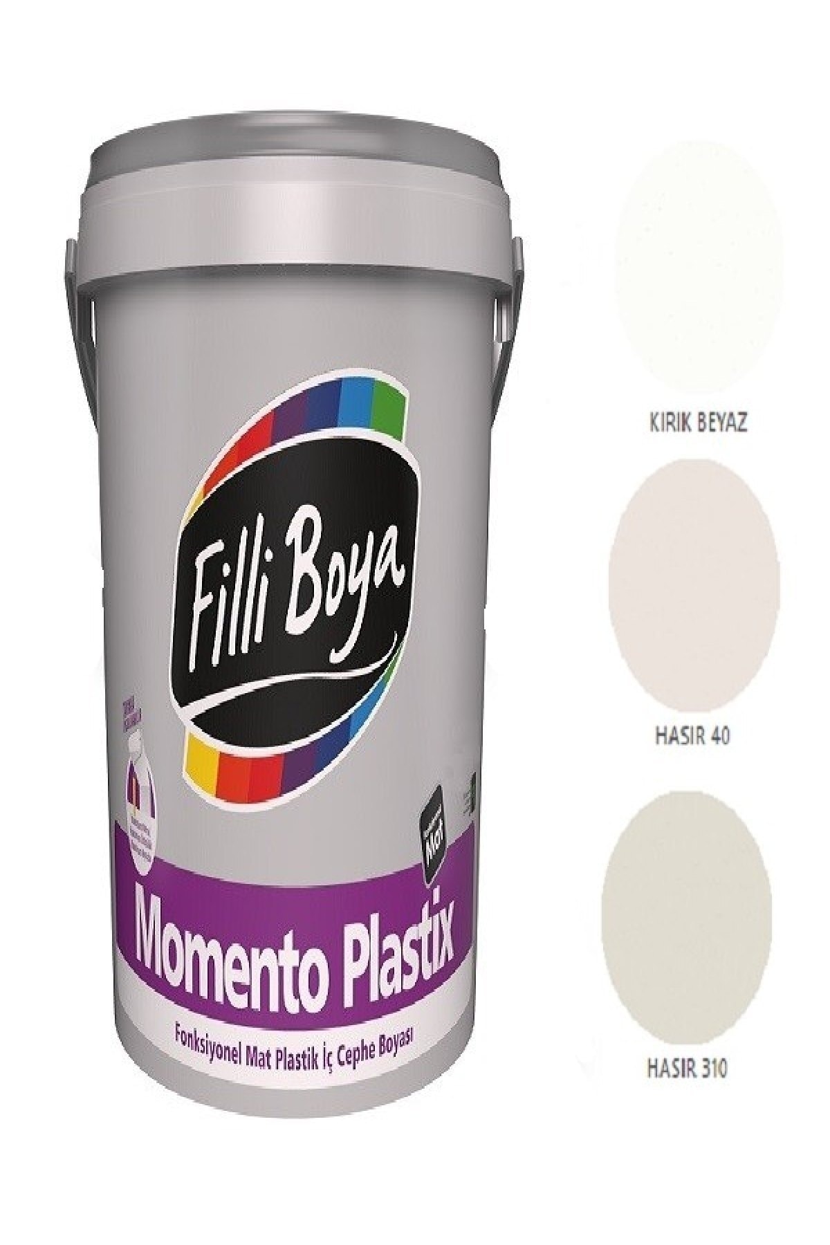 Momento Plastix Fonksiyonel Mat Plastik Iç Cephe Boyası 7.5lt (hasır 40)