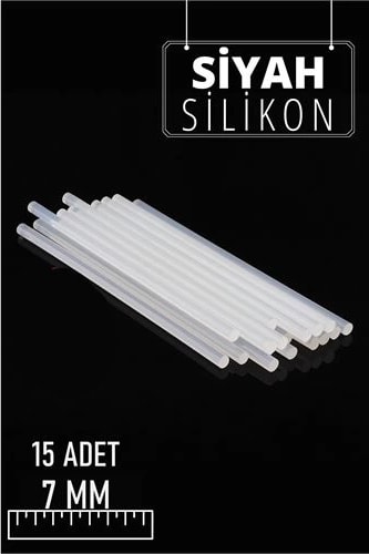 Bfs 7 mm 15 Adet Sıcak Silikon