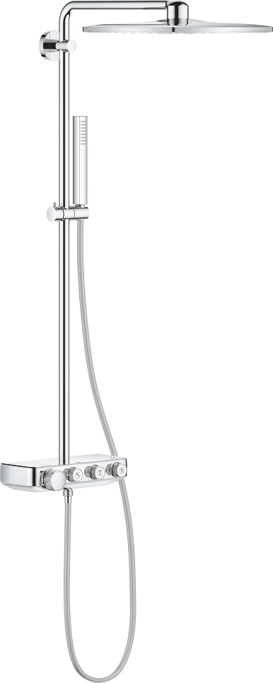 Euphoria Smartcontrol System 310 Cube Duo Duvara Monte Termostatik Bataryalı Duş Sistemi 26508000