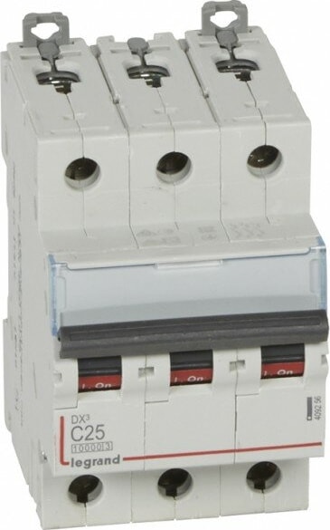 Trifaze Üç Kutuplu 3X25A C Tipi Otomatik Sigorta 10KA 409256