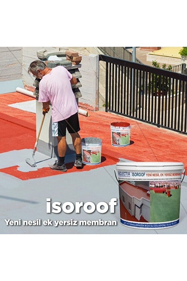 Yeşil Isoroof Yeni Nesil Ek Yersiz Mebran 18 kg