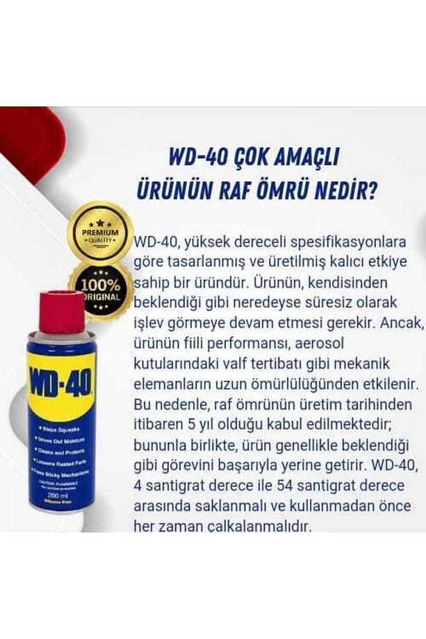 Wd-40 Pas Sökücü Ve Yağlayıcı 200mlx2 Adet