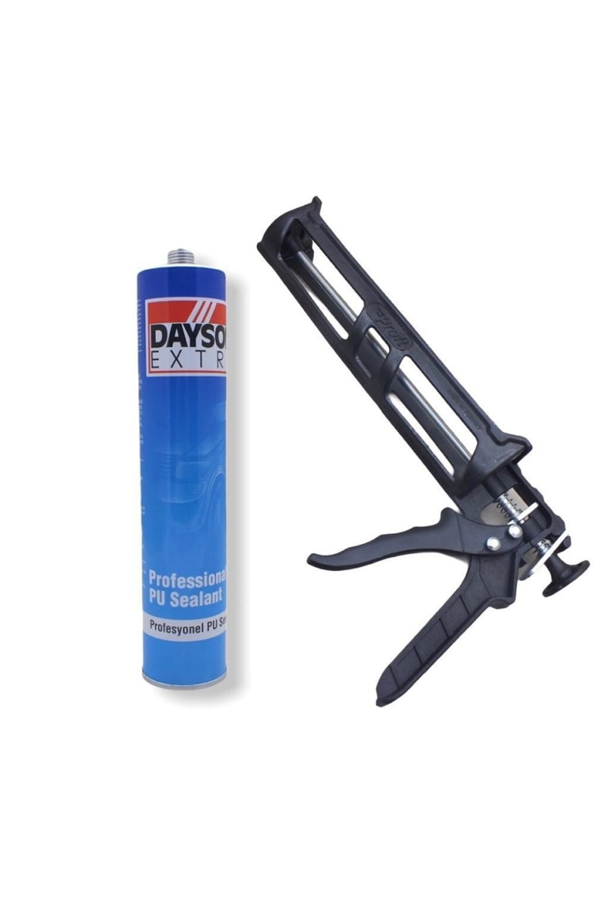 BEYAZ SİLİKON YAPIŞTIRIÇI METAL SİLİKON TABANCASI