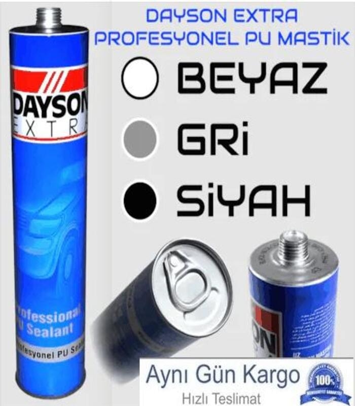 Pu Mastik 280 ML. Beyaz 5 Adet..