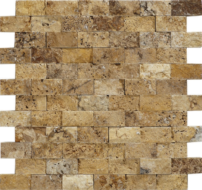 Sarı Traverten Patlatma Taş 2,3 x 4,8 cm