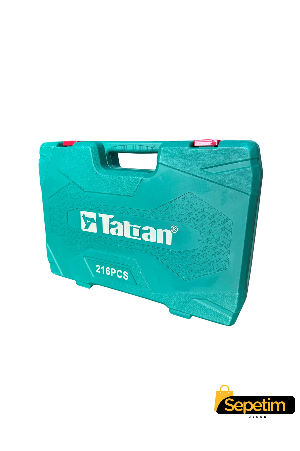 Tam Profesiyonel 72 Diş Eğik Cırcır 216 Parça Lokma Takımı Oto Tamirc 1/2-3/8-1/4