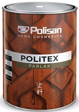 Polisan Politex Vernikli Ahşap Koruyucu Parlak 0,75 Lt