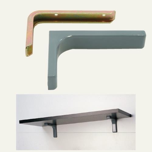 Duvar Raf Altı Bağlantı Kapaklı 12CM (2 Adet) Kahverengi