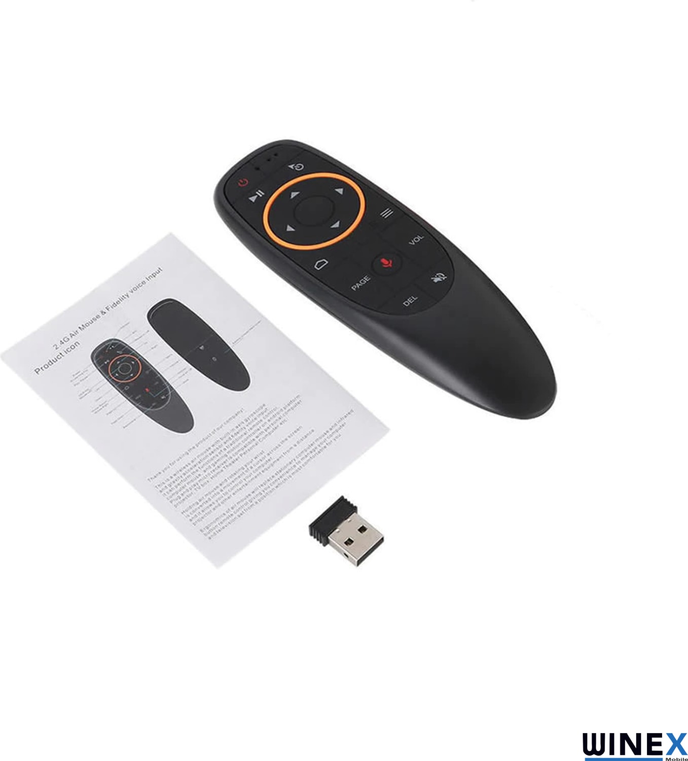 Kablosuz Air Mouse 2.4ghz Smart Uzaktan Kumanda