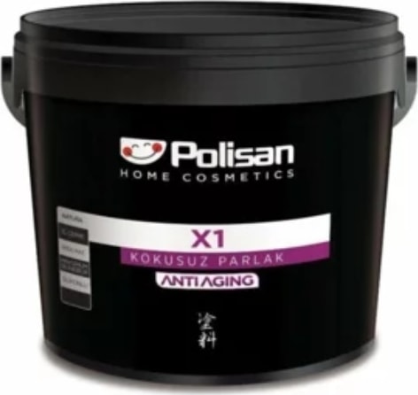 X1 Kokusuz Parlak Su Bazlı Yağlı Boya 0.70 lt Beyaz 02737
