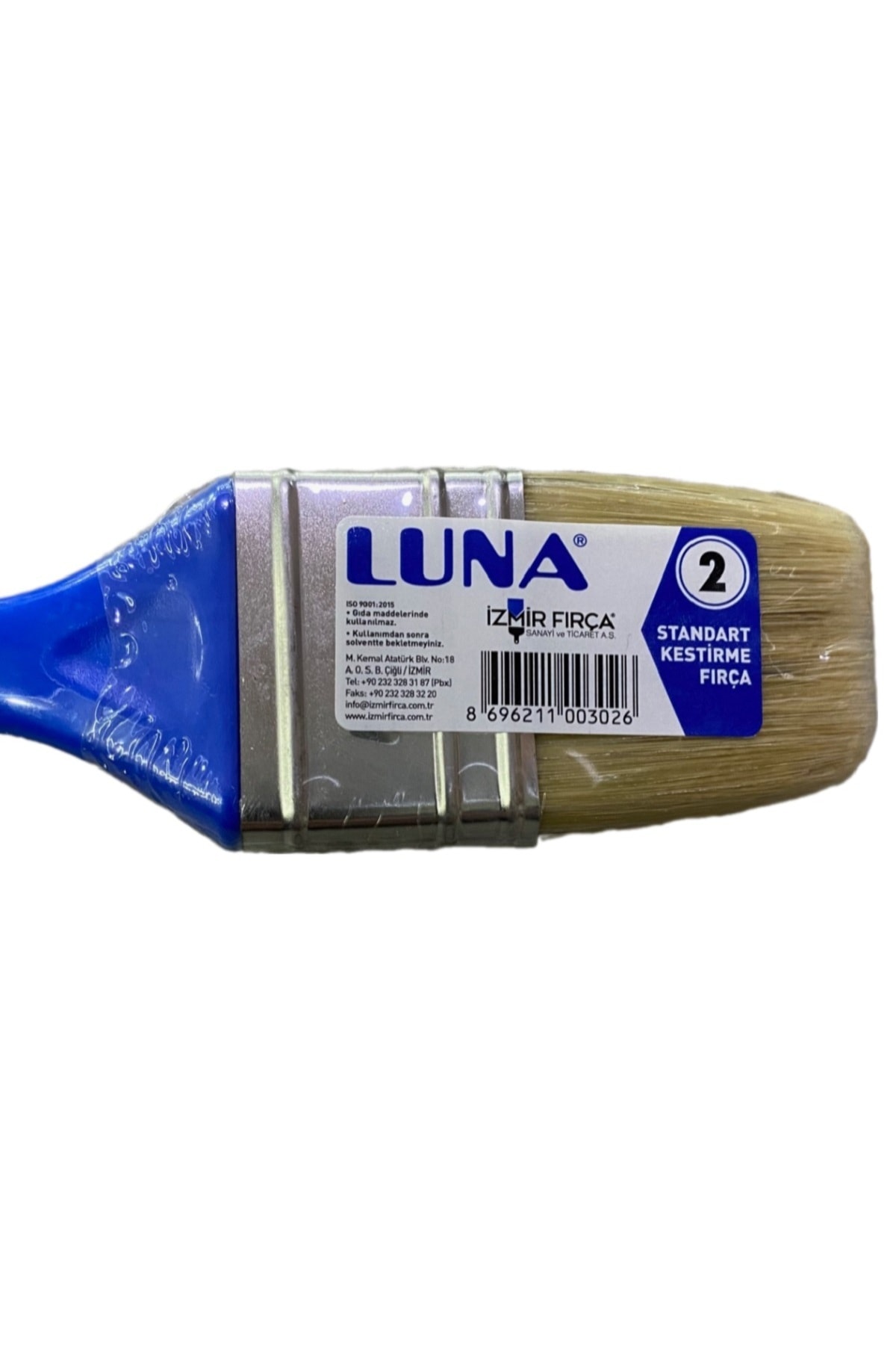 Tavan Boyası Beyaz 3,5 Kg Luna Kestirme Fırça No:2 Hediyeli